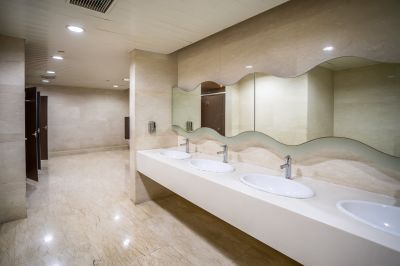 Bathroom with Elegant Finishes